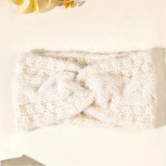 Accessories - Solid Color Knitted Headband‎